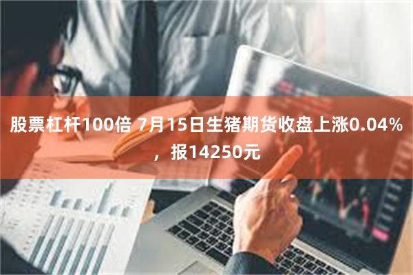 股票杠杆100倍 7月15日生猪期货收盘上涨0.04%，报14250元