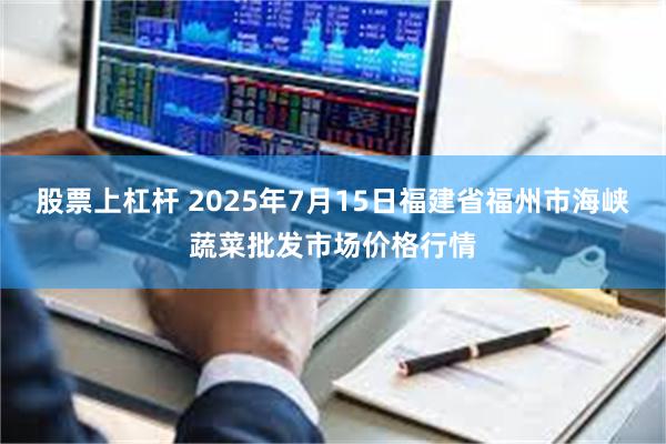股票上杠杆 2025年7月15日福建省福州市海峡蔬菜批发市场价格行情
