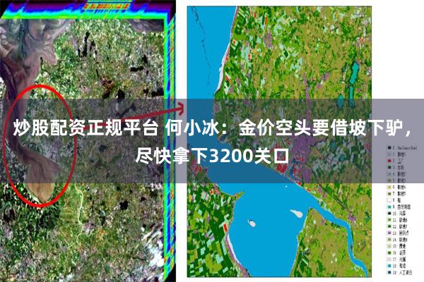 炒股配资正规平台 何小冰：金价空头要借坡下驴，尽快拿下3200关口