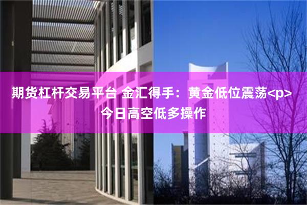 期货杠杆交易平台 金汇得手：黄金低位震荡<p> 今日高空低多操作