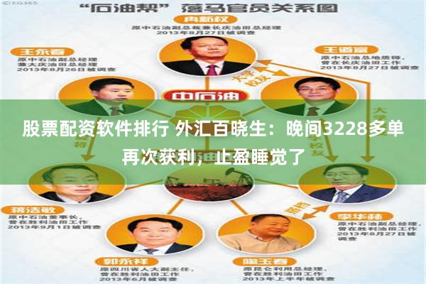 股票配资软件排行 外汇百晓生：晚间3228多单再次获利，止盈睡觉了