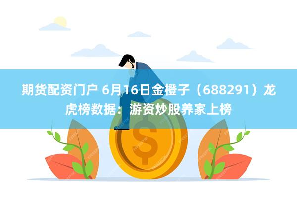 期货配资门户 6月16日金橙子（688291）龙虎榜数据：游资炒股养家上榜