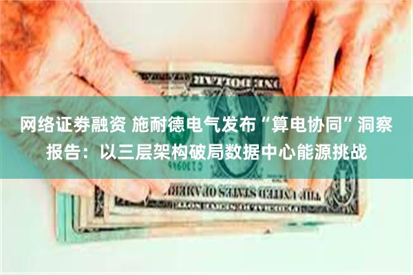 网络证劵融资 施耐德电气发布“算电协同”洞察报告：以三层架构破局数据中心能源挑战