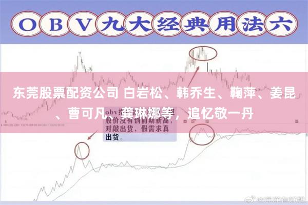 东莞股票配资公司 白岩松、韩乔生、鞠萍、姜昆、曹可凡、龚琳娜等，追忆敬一丹